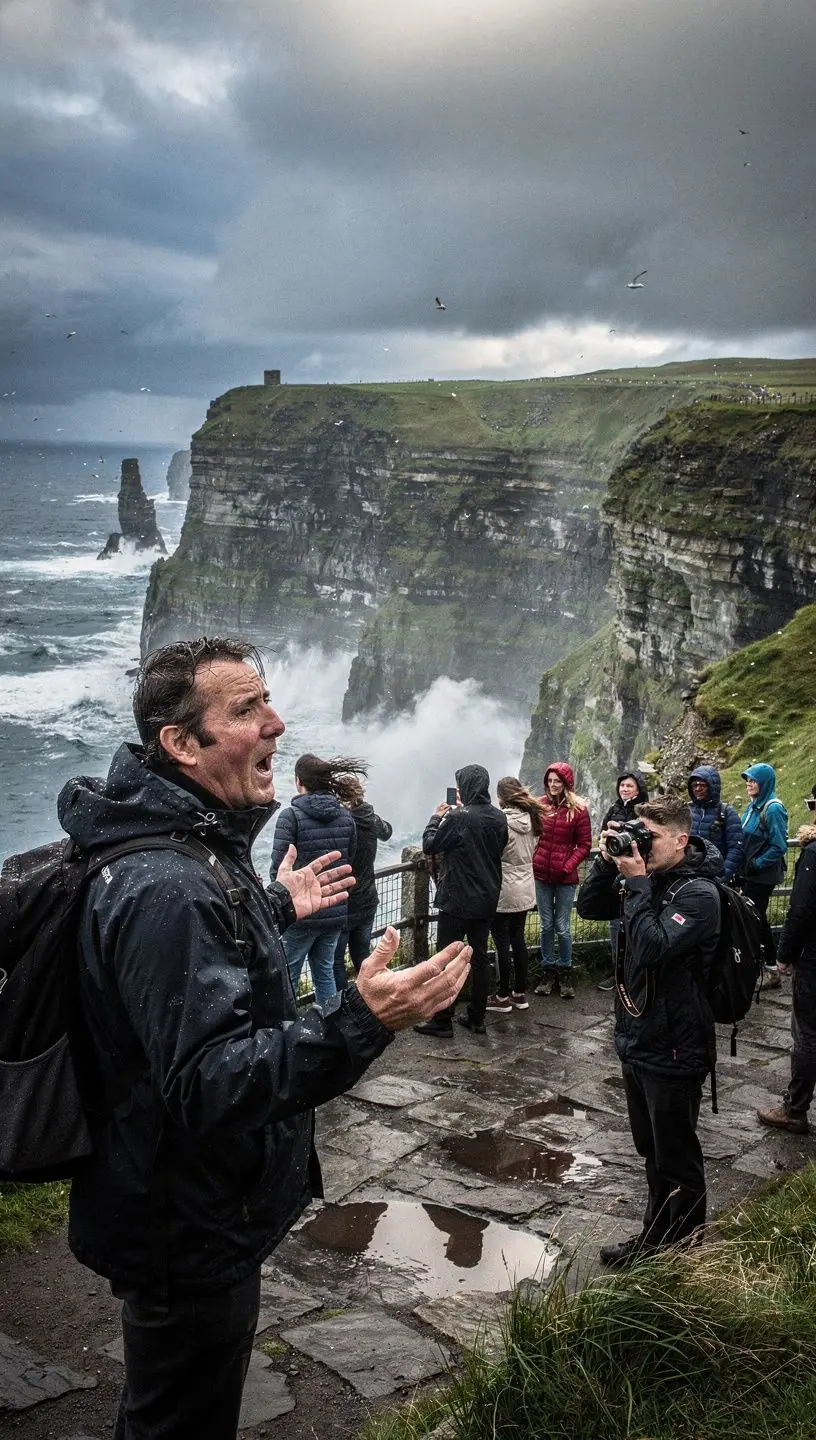 Scenic view of a secluded European village